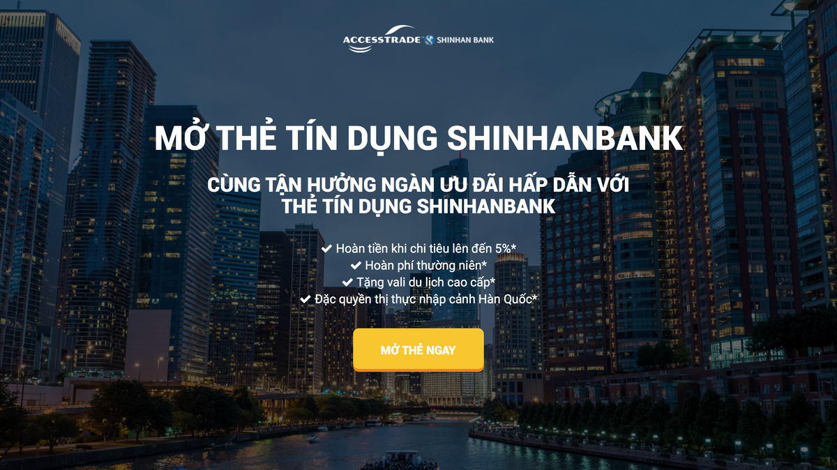 Hướng dẫn đăng ký thẻ tín dụng Shinhan miễn Visa Hàn